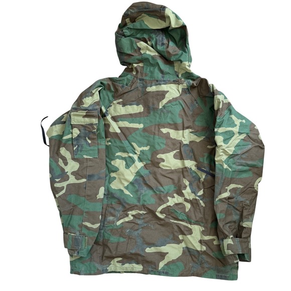 US Military ECWCS Gen 1 Woodland Large Camo Gore-Tex Parka Tennessee Apparel - Picture 8 of 8